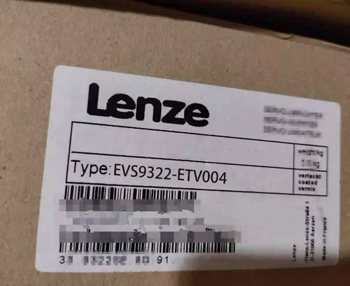 EVS9322-ETV004 Ipc  Sealed  Lenze Frequency Converter EVS9322-ETV004