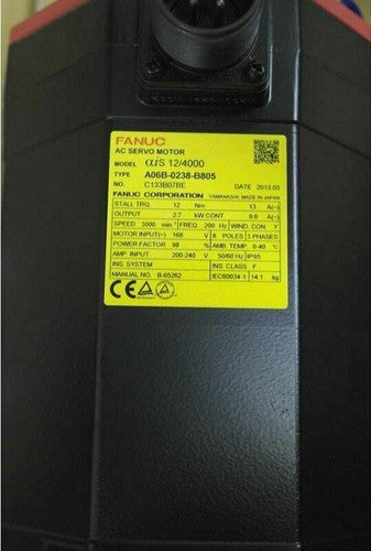 For FANUC A06B-0238-B805  servo motor Free Shipping