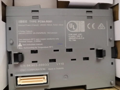 1pc PLC controller FC6AR081 FC6A-R081