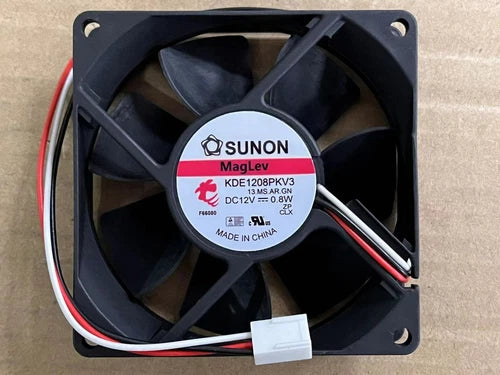 1PC   ultra-quiet cooling fan KDE1208PKV3 8CM 12V 0.8W 8020