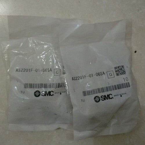 1bag/10PC  SMC AS2211F-01-06SA Throttle valve Free shipping