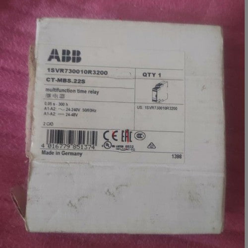 one  ABB CT-MBS.22S 1SVR730010R3200 Time Relay Fast Shipping