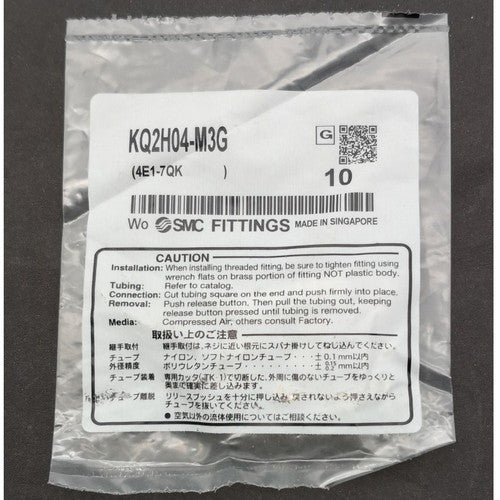 10pc/1bag  SMC KQ2H04-M3G Trachea connector Free shipping