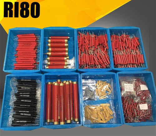 RI80 50W 1~500M high voltage high frequency glass glaze non-inductive resistance