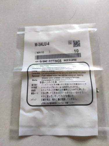 10 pcs/bag SMC M-3ALU-4 Coupler joint