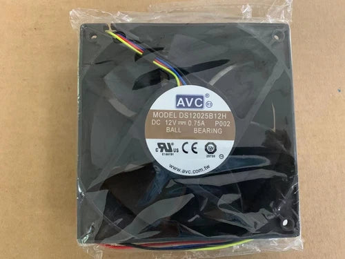 1PC 104 CFM 4 Pin DS12025B12H 0.75A 12V  120mm x 25mm High Airflow PWM Fan