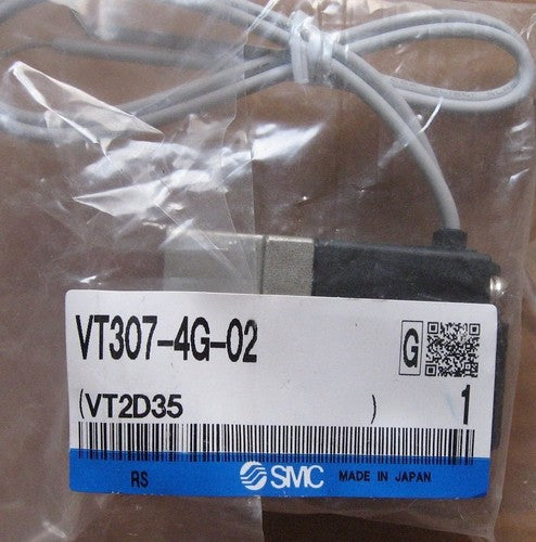one   SMC VT307-4G-02 Solenoid Valve Free shipping