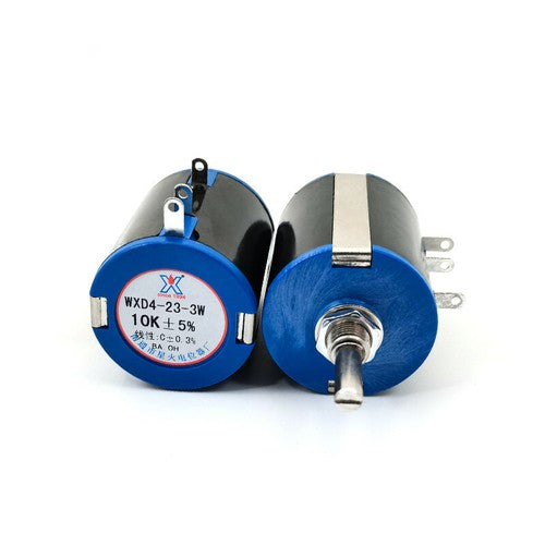 1PC WXD4-23-3W Precision wire wound potentiometer 1K 2K2 4K7 10K 22K 47k