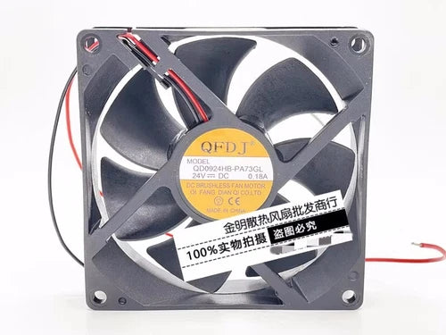 1 pcs inverter cooling fan  9225 9CM QD0924HB-PA73GL 24V 0.18A