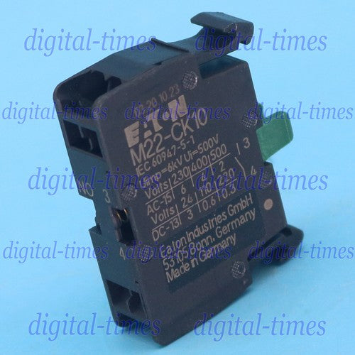 1PC  Eaton moeller M22-CK10 Contact Block 1NO Black Free shipping#LJ