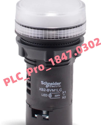 1PCS   Schneider XB2BVM1LC 220V white LED indicator Fast delivery