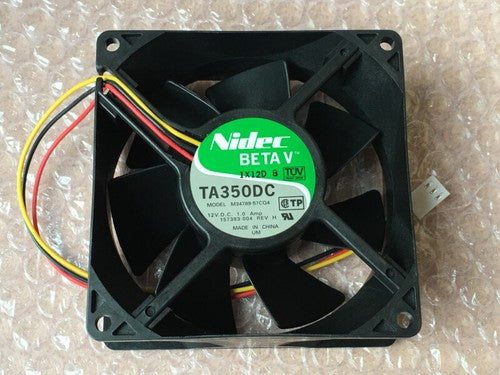 NIDEC TA350DC M34789-90 9238 92*92*38MM 9cm DC 12V 1.0A 3 Lines Cooling Fan
