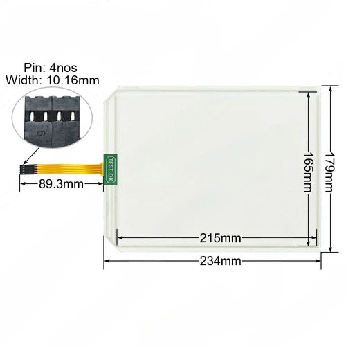 1pcs  for AMT 10720 AMT-10720 91-10720-000 Glass Panel AMT10720 Touch Screen