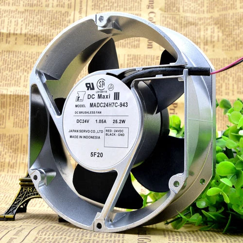 1X   inverter dedicated cooling fan MADC24H7C-943 24V 1.05A