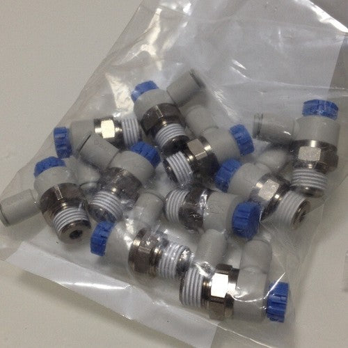 10 pcs SMC AS2211F-02-06SA Throttle valve
