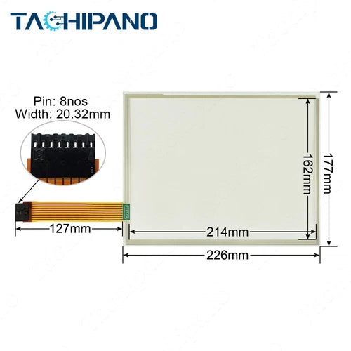 1PC  for GreenStar 2600 Monitor Touch Panel glass Touch Screen