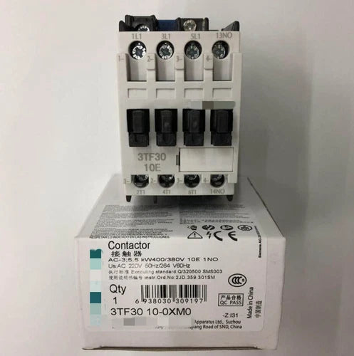 qty:1   3TF3010-0X 24V 48V 110V 220V 380V 3TF30 AC contactor