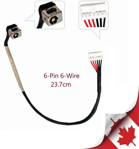 1PC GP70 K10-30041833-V03 MS-175A MS-175X DC POWER JACK HARNESS PLUG CABLE