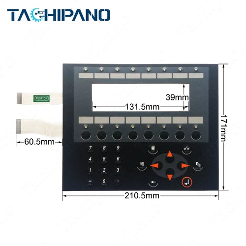 1PC for E300 MAC-E300 MACE300 MAT E300 Keypad Switch Membrane Keyboard