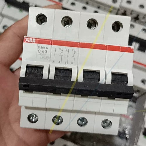 one  For ABB circuit breaker 4P 63A S204M-C63 Fast Delivery