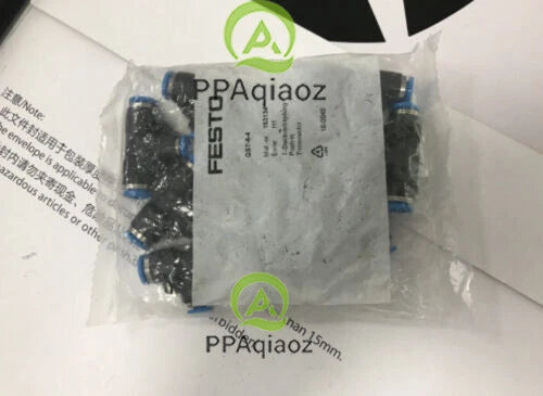 10PC  FESTO QST-6-4 153134 Fittings QST64 Free Shipping