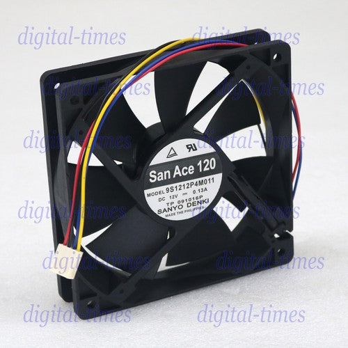 One For SANYO  9S1212P4M011 San Ace120 12V 0.13A Cooling Fan Free Shipping