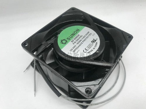 1 PCS SUNON Fan SF23080A 2083HSL.GN AC 220-240V 8038 8CM 2 wire Cooling fan