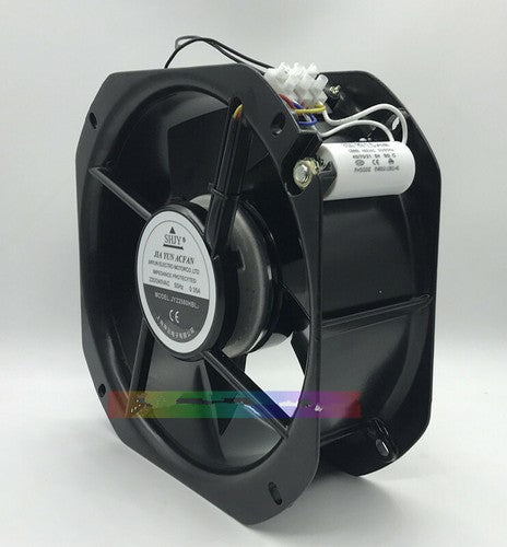1 PCS SHJY Fan JY22580HBL2 AC 220V 22580 22.5cm all-metal axial fan 2 WIRE
