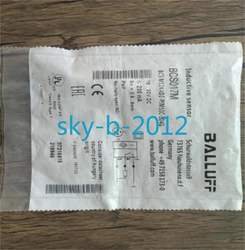 1PCS  BCS017M BCS M12K4D2-PIM50C-S04G  capacitive sensor