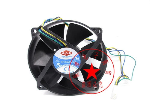 1X  4-wire cooling fan DF129225BM 12V 0.25A 9CM