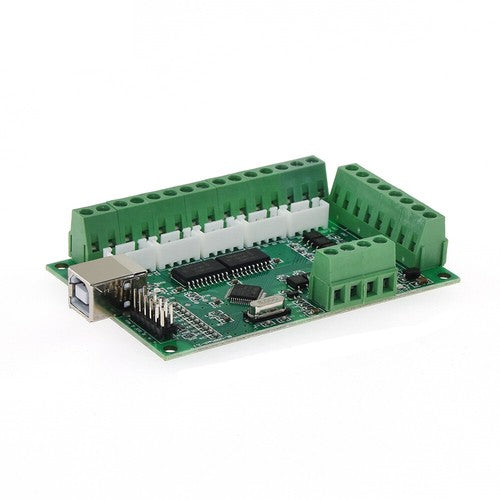 CNC USB MACH3 100Khz Breakout Board 5 Axis Interface Driver Motion Control C2U6-
