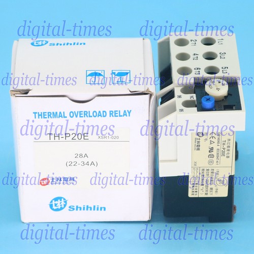 1PC  Shihlin TH-P20E 28A(22A-34A) Thermal Overload Relay#LJ