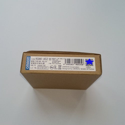 OMRON  current relay K8AK-AS2 K8AK-AS2 24VAC/DC 1 year warranty