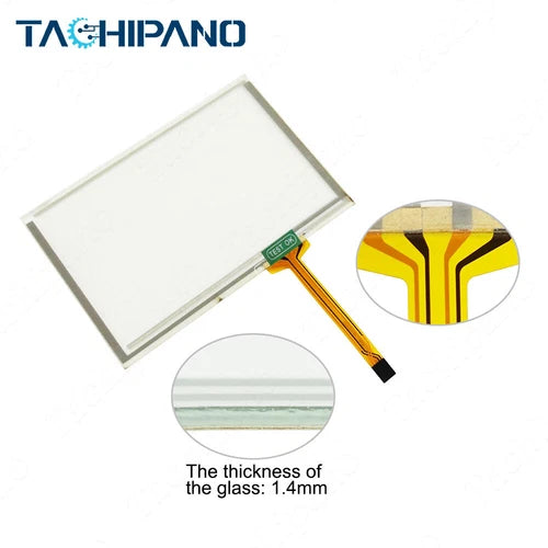 Touch Screen for PFXGP4114T2D 4.3 inch Panel Glass with Front Overlay GP-4114T