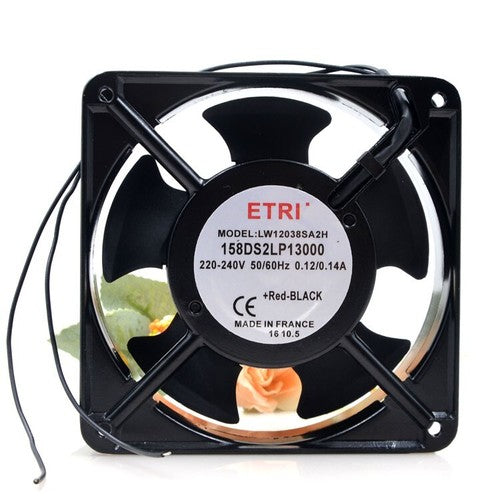 1 PCS ETRI Fan LW12038SA2H 158DS2LP13000 AC220V 12038 12CM cooling fan 2 wire