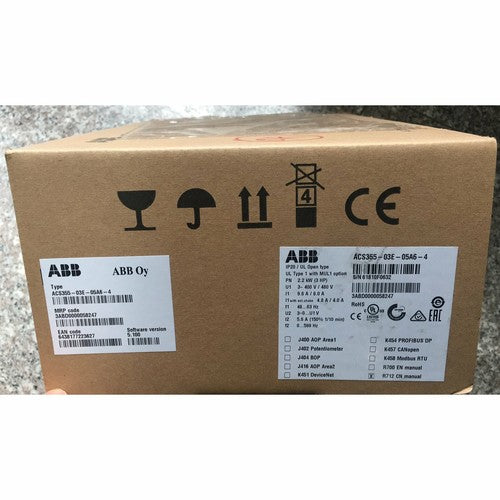 One  Abb Inverter ACS355-03E-05A6-4 3P AC380V~480V 2.2KW Free shipping