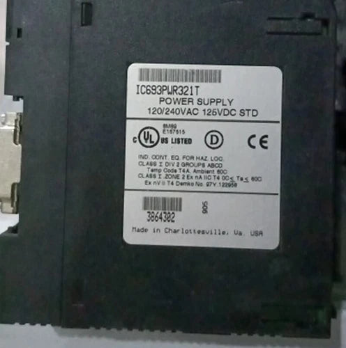 IC693PWR321T One  GE Fanuc IC693PWR321T Power Supply ping