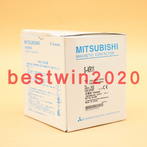 1PC  Mitsubishi S-KR11 interlocking AC contactor AC220V-240V