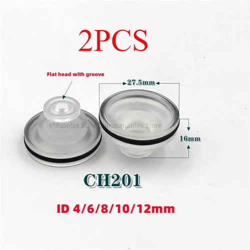 2X  Water Nozzle 4/6/8/10/12 for  EDM Machine Wire Cutting Machine Parts CH201