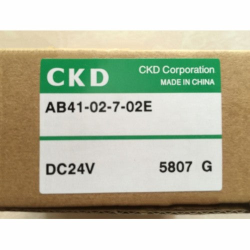 One For CKD  AB41-02-7-02E DC24V solenoid valve In Box Free Shipping