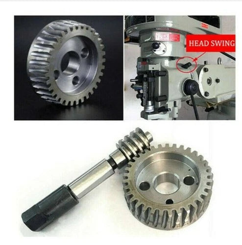 1PC/1Set  For   Milling Machine Mill Head Gear Tilt Turbine Adjust Worm