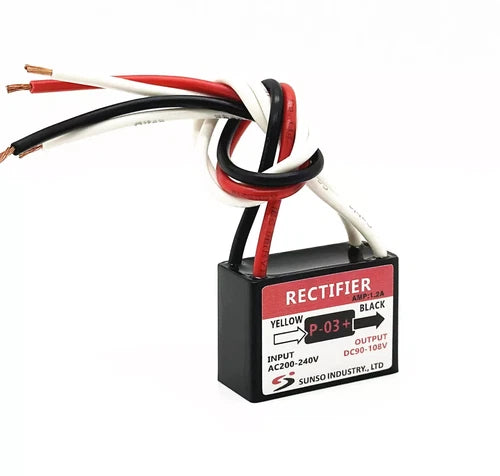 1X AC220-240V DC90-108V  P-03+ 1.2A RECTIFIER Motor Brake Rectifier module