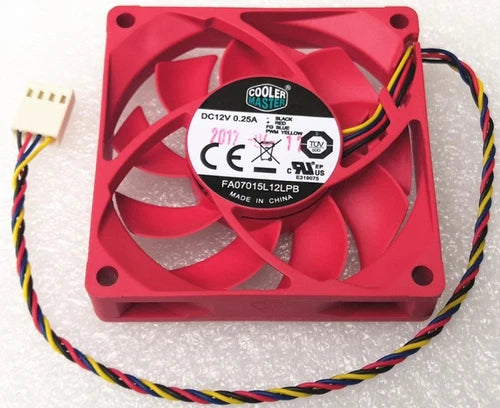 PWM speed control cooling fan Cooler Master FA07015L12LPB 70mm 12V 70*70*15MM