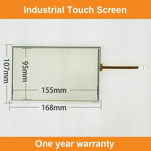 For KTP700F Mobile 6AV2125-2GB23-0AX0 + Overlay Film Touch Screen Panel Glass