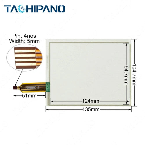 for 6AV6545-0BB15-2AX0 TP170 Case with Touch Screen + Bracket Plastic Cover