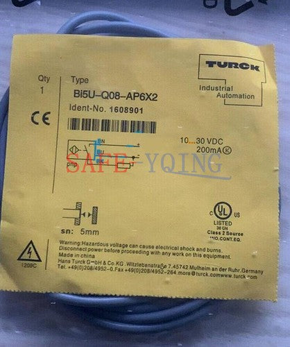 1PCS FOR Turck Inductive sensor BI5-Q08-VP6X2