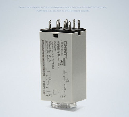 JSZ6-2 small delay time relay DC12V DC24V AC220V