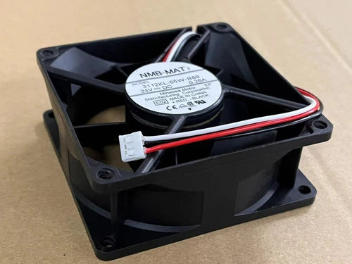 NMB-MAT 3112KL-05W-B69 E01 E00 DC 24V 0.28A 3-Wire 80*80x32mm Server Cooling Fan