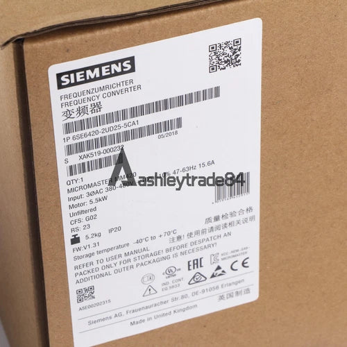 1PC Inverter 6SE6 420-2UD25-5CA1 6SE6420-2UD25-5CA1