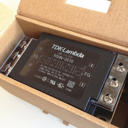 1PC   TDK-Lambda RSHN-2010 10A EMC Single-phase Power Filter